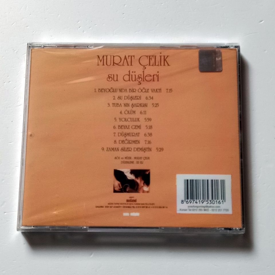 MURAT ÇELİK - SU DÜŞLERİ (1999) - CD SIFIR