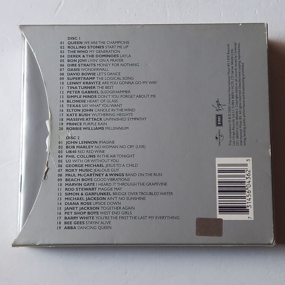 MUSIC OF THE MILLENNIUM (2000) - 2CD 2.EL