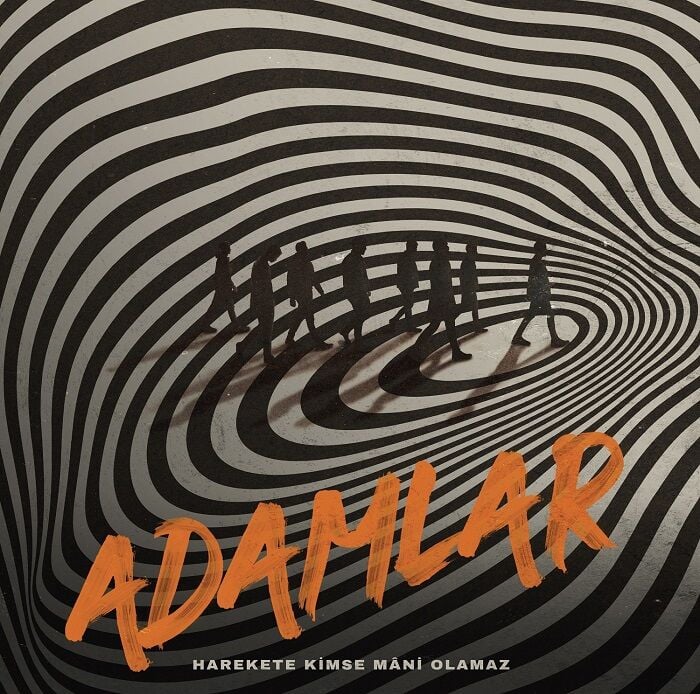 ADAMLAR - HAREKETE KİMSE MANİ OLAMAZ (2023) - LP 2023 SIFIR PLAK