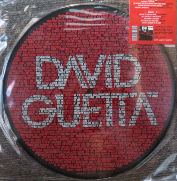 DAVID GUETTA - LISTEN (2014) - LP 2019 LIMITED PICTURE DISC EDITION SIFIR PLAK
