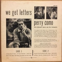 PERRY COMO - WE GET LETTERS 1957 2.EL PLAK