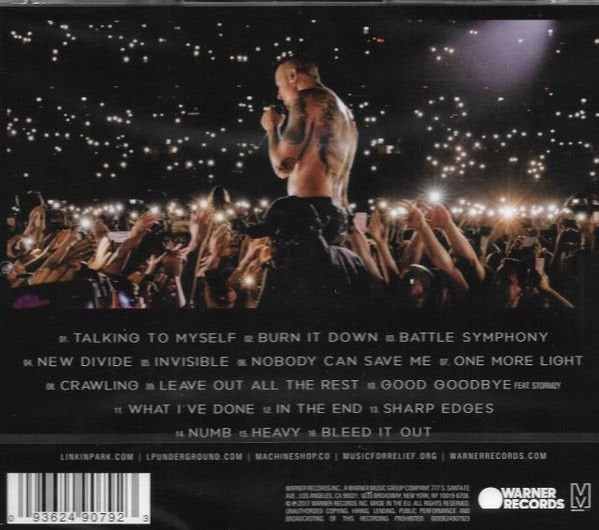 LINKIN PARK – ONE MORE LIGHT LIVE (2017) - CD JEWEL CASE AMBALAJINDA SIFIR