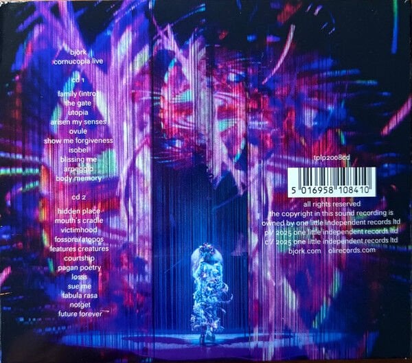 BJÖRK – CORNUCOPIA LIVE (2025) - 2CD DIGISLEEVE AMBALAJINDA SIFIR