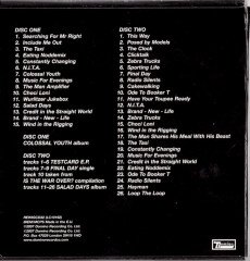 YOUNG MARBLE GIANTS - COLOSSAL YOUTH (2007) - 2CD INDIE ROCK 2.EL