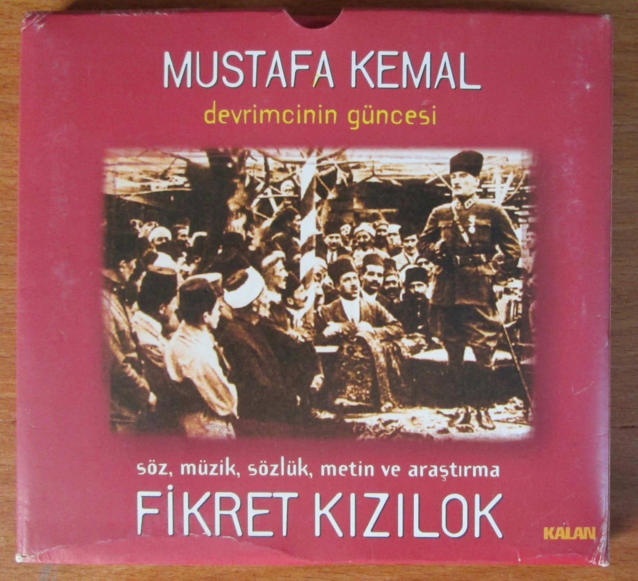 FİKRET KIZILOK - MUSTAFA KEMAL / DEVRİMCİNİN GÜNCESİ CD + KİTAPÇIK 2.EL