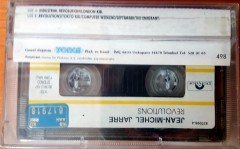 JEAN MICHEL JARRE - REVOLUTIONS (1990) YONCA CASSETTE MADE IN TURKEY ''NEW''