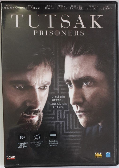 TUTSAK - PRISONERS - HUGH JACKMAN - JAKE GYLLENHAAL - DVD 2.EL
