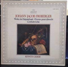 FROBERGER: WORKS FOR HARPSICHORD, KENNETH GILBERT (1979) - PLAK 2.EL