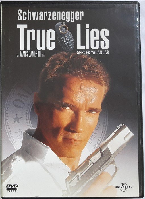 TRUE LIES - GERÇEK YALANLAR - ARNOLD SCHWARZENEGGER - JAMES CAMERON - DVD 2.EL