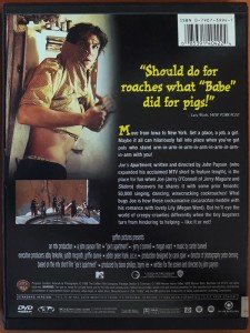 JOE'S APARTMENT - JOHN PAYSON - SNAPCASE DVD 2.EL 1. BÖLGE TR ALTYAZI YOKTUR