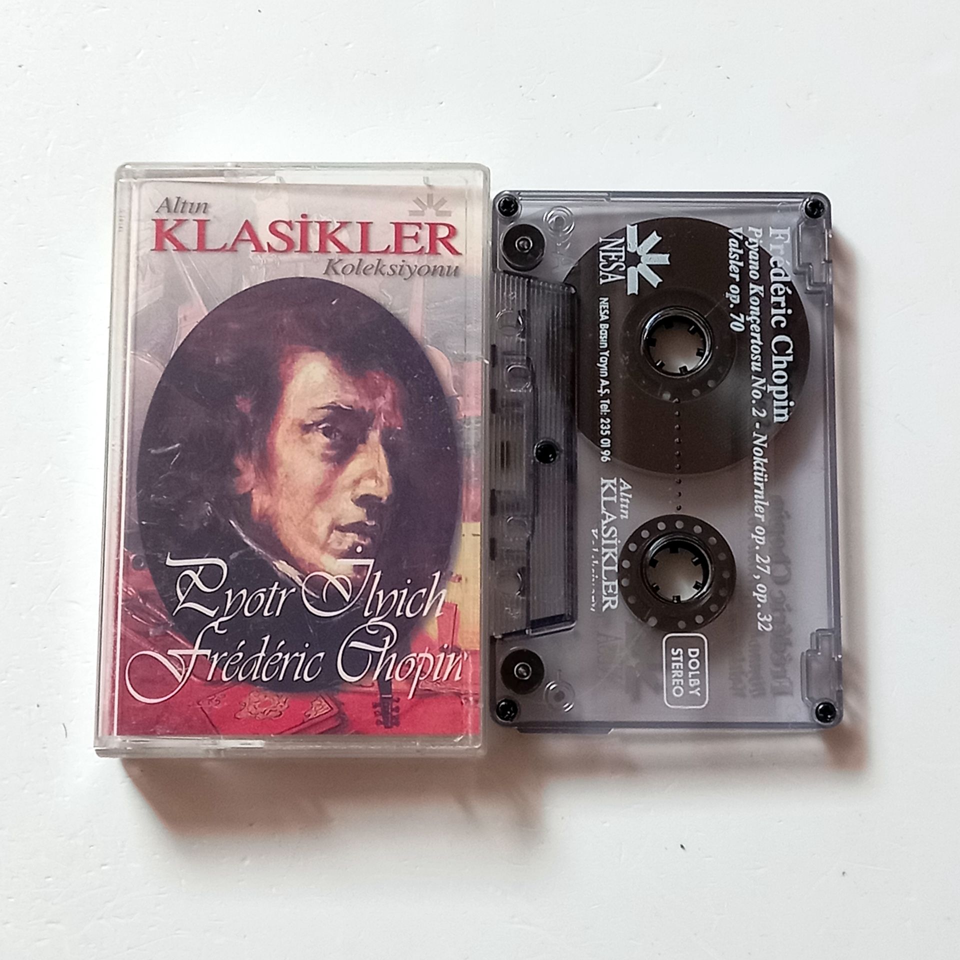 ALTIN KLASİKLER KOLEKSİYONU - FREDERIC CHOPIN  - KASET 2.EL