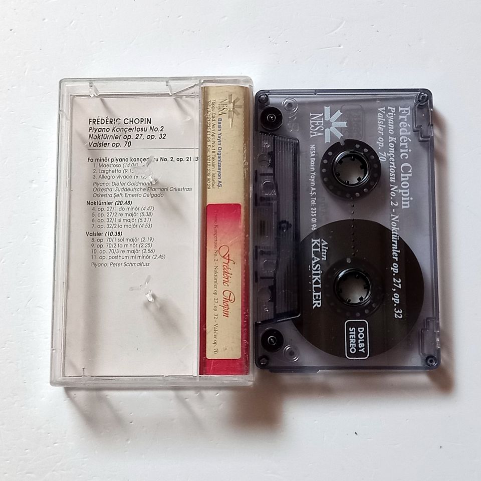 ALTIN KLASİKLER KOLEKSİYONU - FREDERIC CHOPIN  - KASET 2.EL