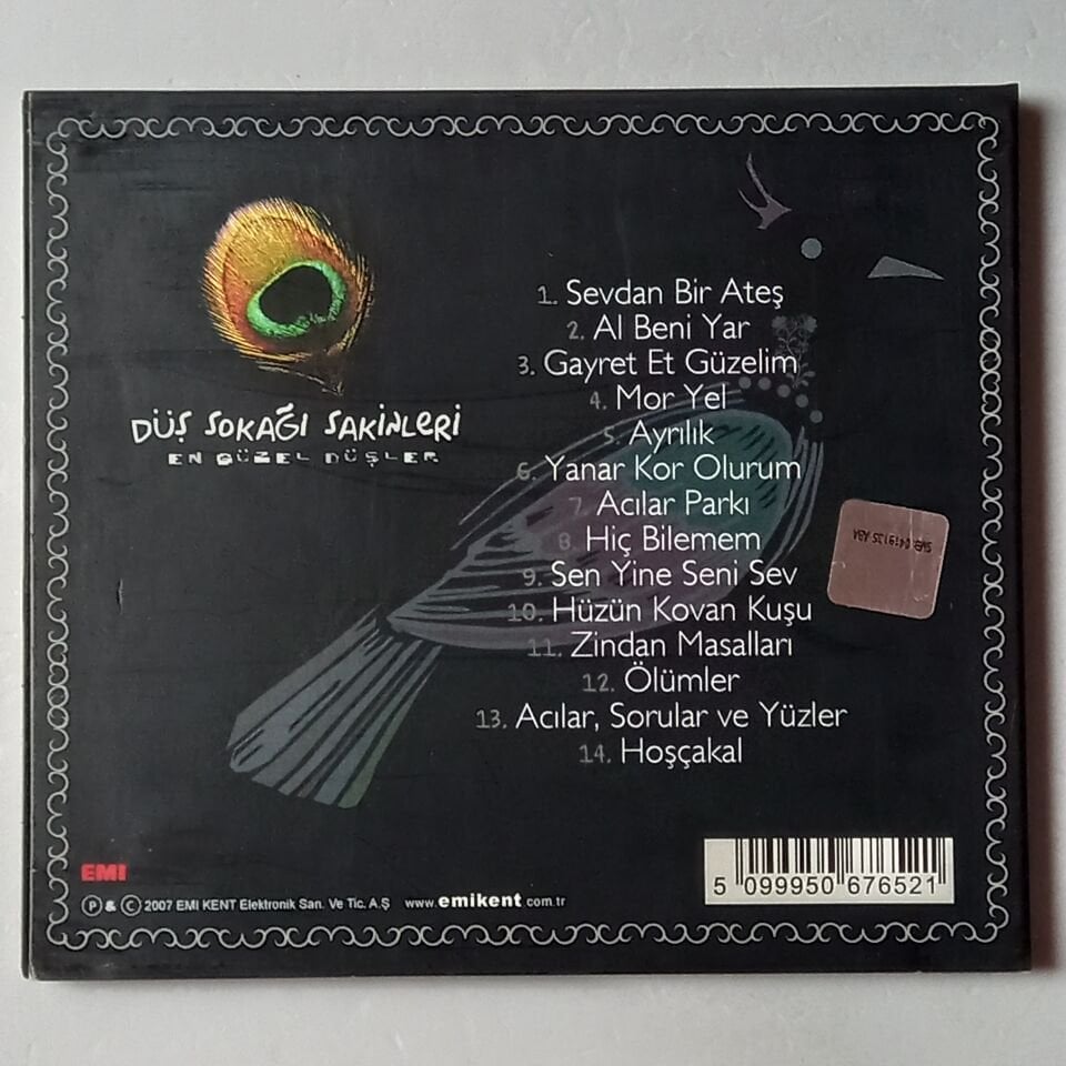 DÜŞ SOKAĞI SAKİNLERI – EN GÜZEL DÜŞLER (2017) - CD DIGIPAK 2.EL