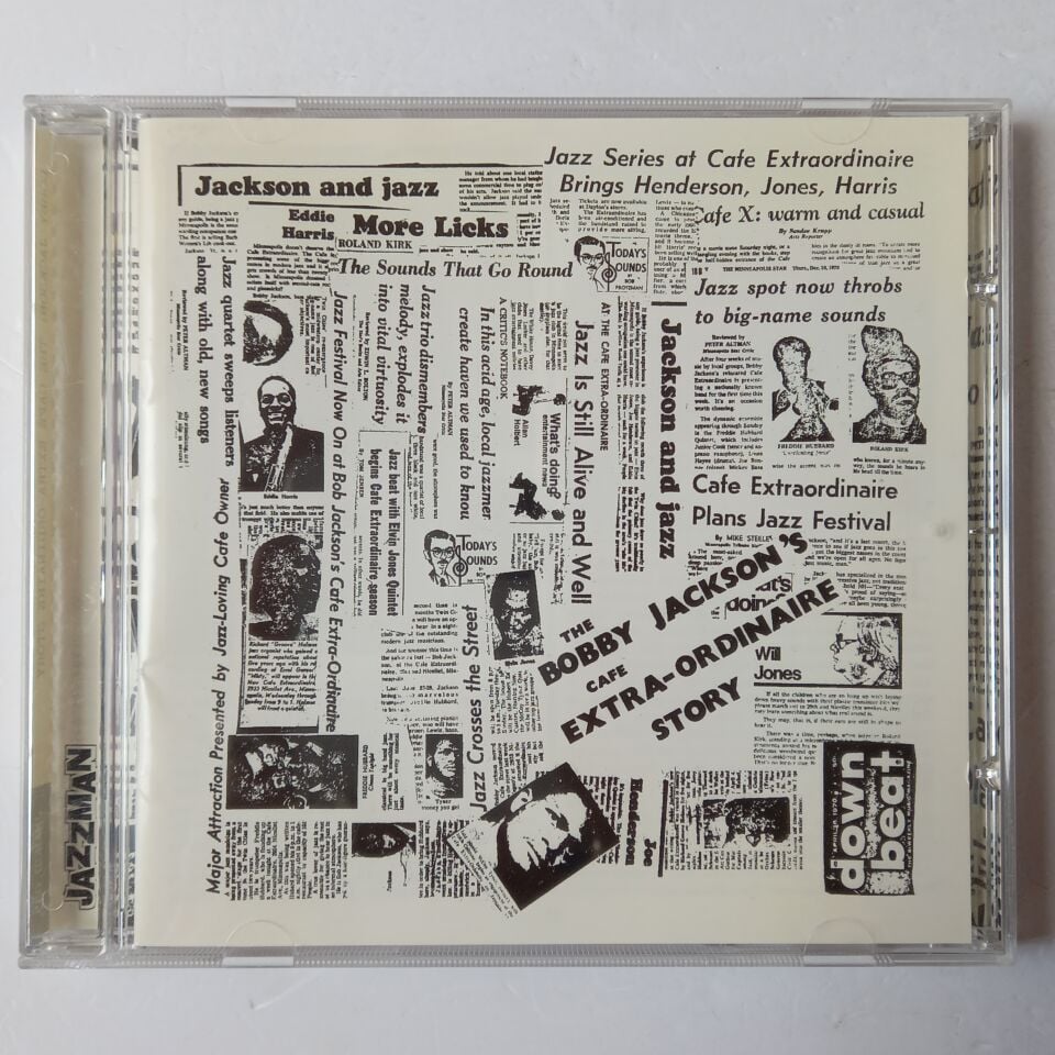 BOBBY JACKSON – THE CAFE EXTRA-ORDINAIRE STORY (1977) - CD 2010 REISSUE 2.EL