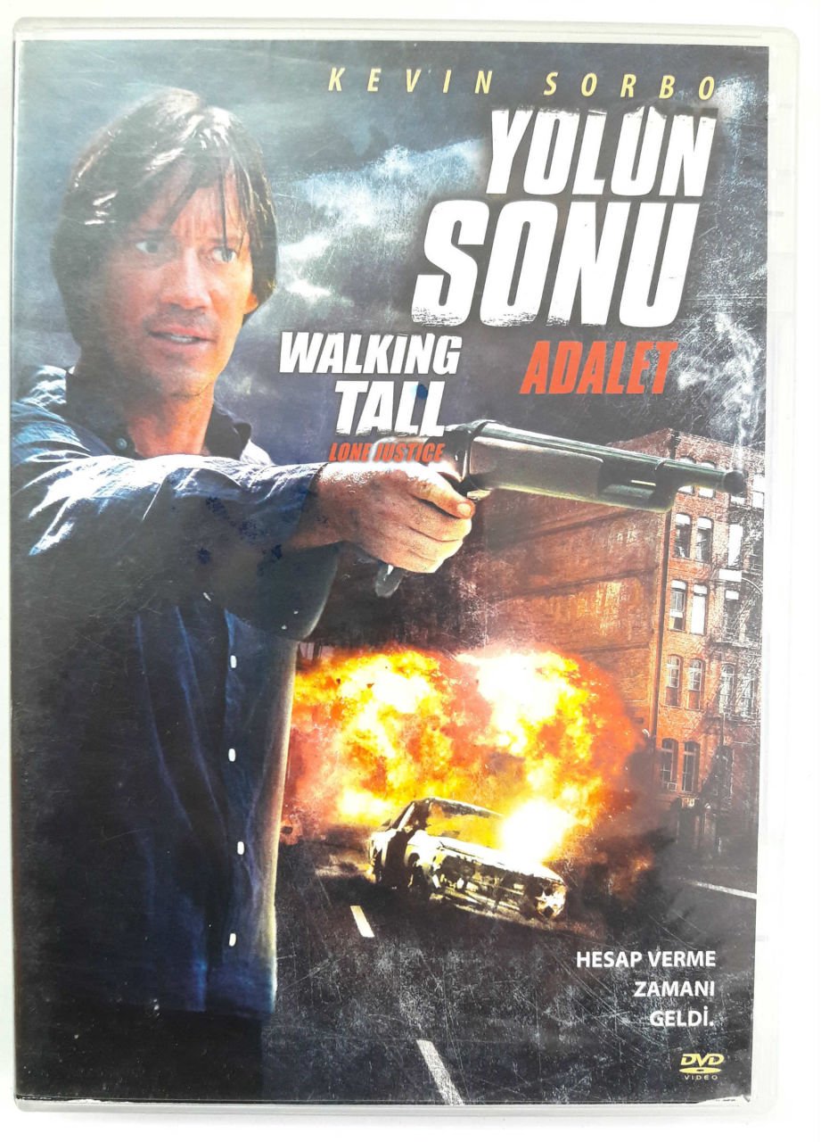 WALKING TALL LONE JUSTICE - YOLUN SONU ADALET - KEVIN SORBO DVD 2.EL