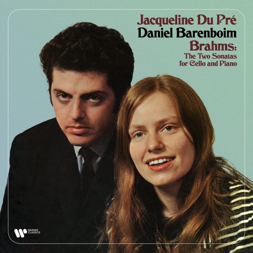 BRAHMS - TWO SONATAS FOR CELLO AND PIANO / JACQUELINE DU PRE , DANIEL BARENBOIM (1968) - LP 180GR 2022 EDITION SIFIR PLAK