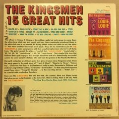 THE KINGSMEN - 15 GREAT HITS (1966) 2.EL PLAK