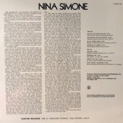 NINA SIMONE - GIFTED & BLACK (1970) - LP SIFIR PLAK