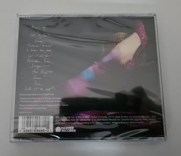 MADONNA – CONFESSIONS ON A DANCE FLOOR (2005) - CD REISSUE JEWEL CASE AMBALAJINDA SIFIR