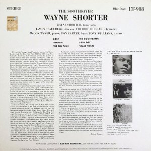 WAYNE SHORTER – THE SOOTHSAYER (1979) LP SIFIR PLAK