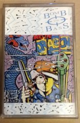 BOMB THE BASS - s/t CASSETTE 1989 PAPER LABEL MADE IN TURKEY ''NEW''