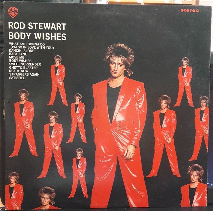 ROD STEWART - BODY WISHES (1983) - 2.EL PLAK
