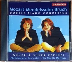 DOUBLE PIANO CONCERTOS / GÜHER & SÜHER PEKINEL / PHILHARMONIA ORCHESTRA, SIR NEVILLE MARRINER (1999) CHANDOS CD 2.EL