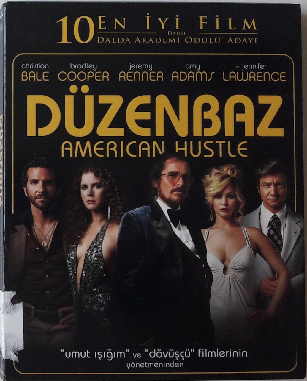 DÜZENBAZ - AMERICAN HUSTLE - CHRISTIAN BALE - BRADLEY COOPER - AMY ADAMS - BLU-RAY 2.EL