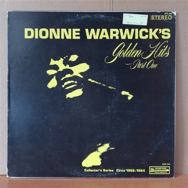 DIONNE WARWICK – GOLDEN HITS-PART ONE - LP 2.EL PLAK