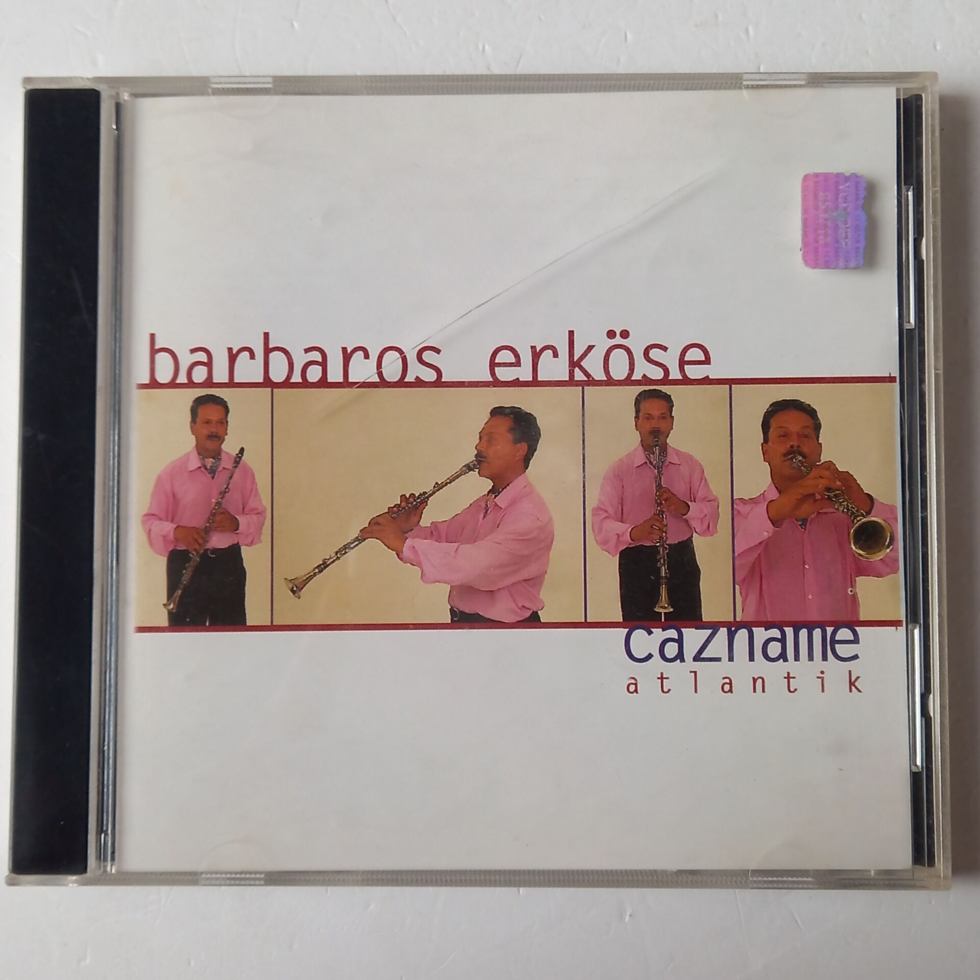 BARBAROS ERKÖSE – CAZNAME ATLANTİK (1997) - CD 2.EL