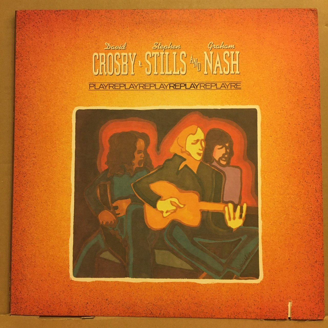 DAVID CROSBY, STEPHEN STILLS & GRAHAM NASH - REPLAY (1980) 2.EL PLAK