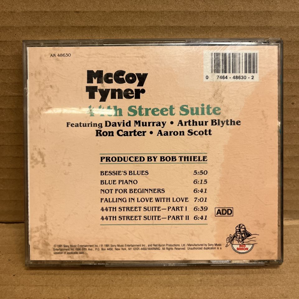 MCCOY TYNER - 44TH STREET SUITE (1991) - CD 2.EL