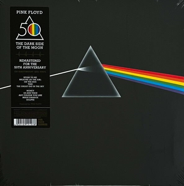 PINK FLOYD - THE DARK SIDE OF THE MOON (1973) - LP 50TH ANNIVERSARY 180GR 2023 EDTION SIFIR PLAK