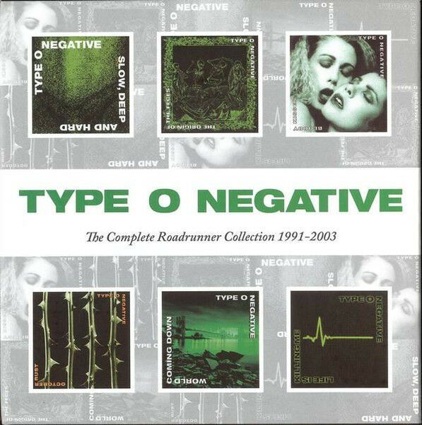 TYPE O NEGATIVE - THE COMPLETE ROADRUNNER COLLECTION 1991-2003 (2013) - 6CD BOX SET AMBALAJINDA SIFIR