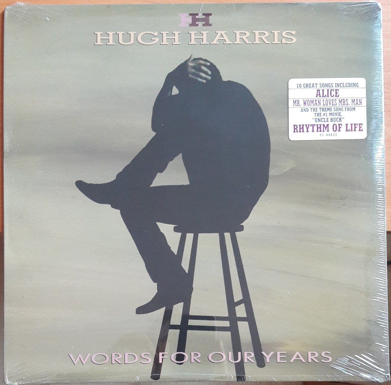 HUGH HARRIS - WORDS FOR OUR YEARS - DÖNEM BASKISI PLAK SIFIR