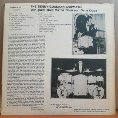THE BENNY GOODMAN SHOW WITH MARTHA TILTON & GENE KRUPA (1977) - LP 2.EL PLAK