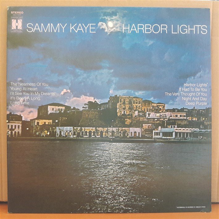 SAMMY KAYE - HARBOR LIGHTS - LP 2.EL PLAK