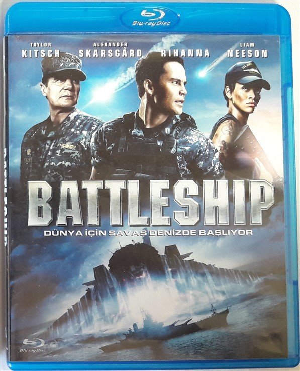 BATTLESHIP - ALEXANDER SKARSGÅRD - RIHANNA - LIAM NEESON - BLU-RAY 2.EL