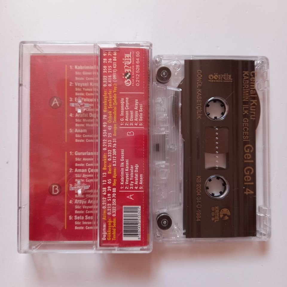 CEMAL KURU - GEL GEL 4 / KABRİMİN İLK GECESİ (2004) - KASET 2.EL