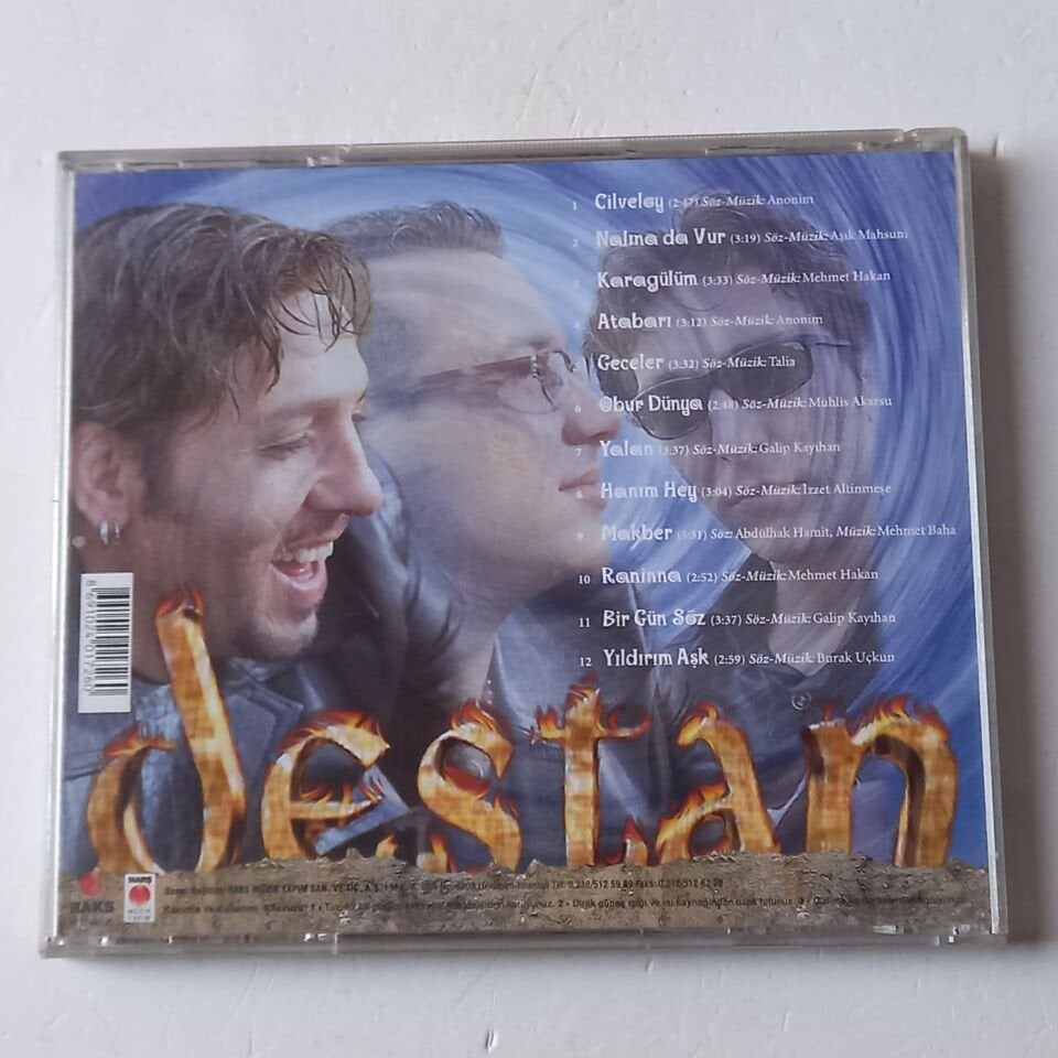 DESTAN – DESTAN (1998) - cilveloy, atabarı CD 2.EL