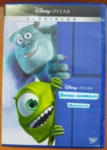 MONSTERS INC. - SEVİMLİ CANAVARLAR - DISNEY PIXAR ANİMASYON - DVD 2.EL