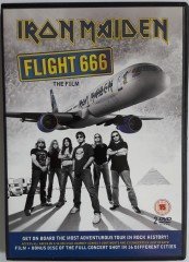IRON MAIDEN - FLIGHT 666 THE FILM - 2DVD 2.EL