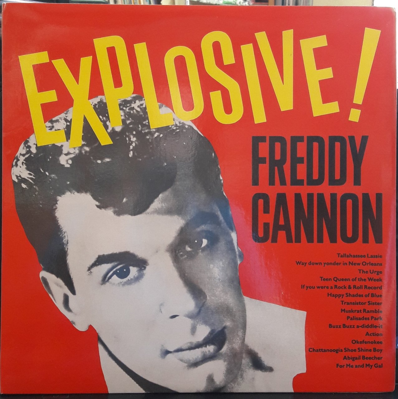 FREDDY CANNON - EXPLOSIVE! - PLAK 2.EL