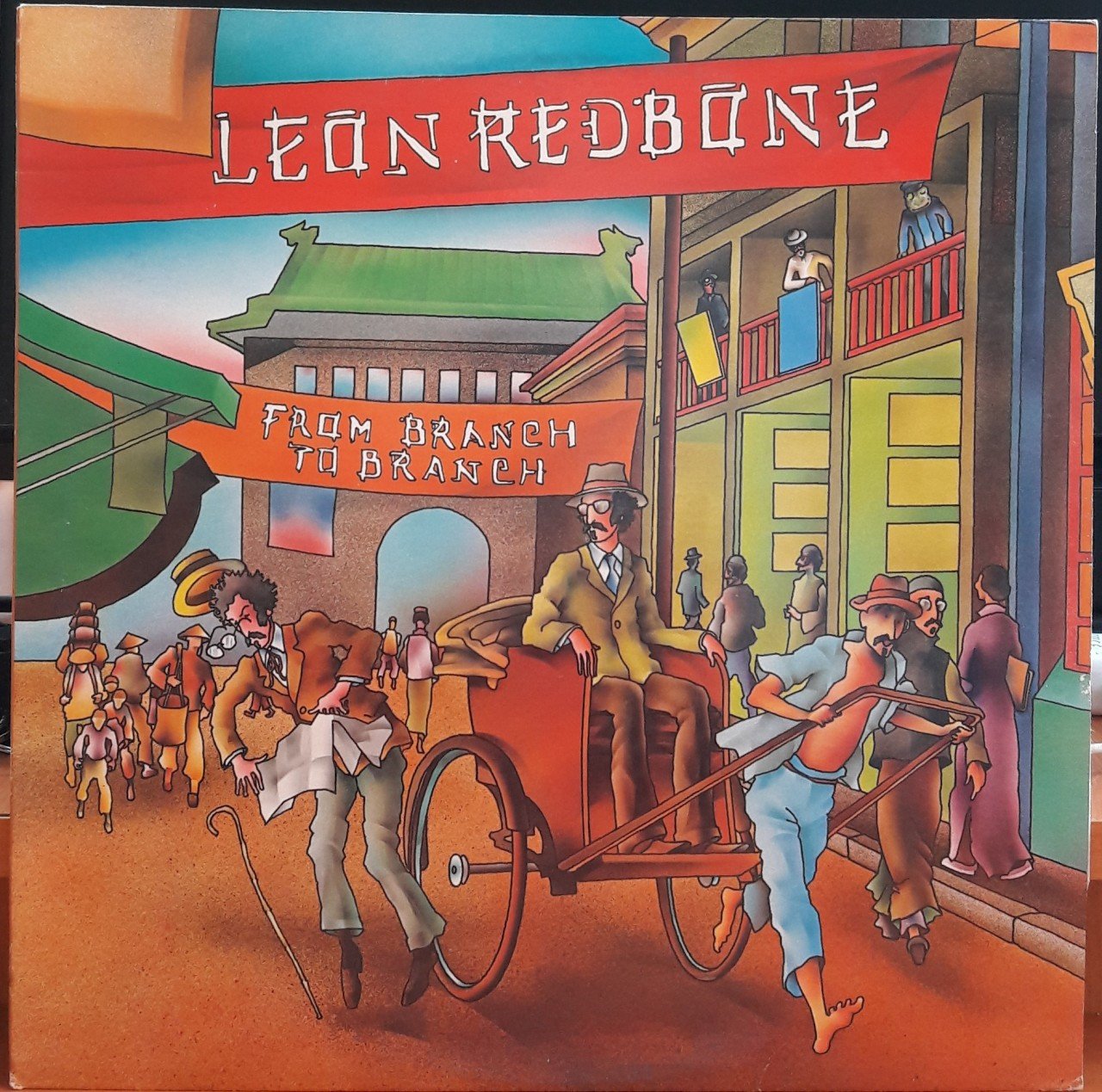 LEON REDBONE - FROM BRANCH TO BRANCH (1981) - PLAK 2.EL