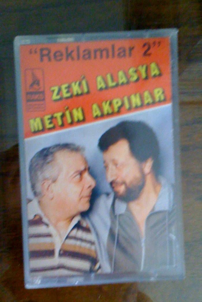 ZEKİ ALASYA METİN AKPINAR - REKLAMLAR 2 KASET