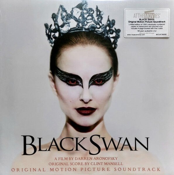 BLACK SWAN - SOUNDTRACK / MUSIC BY CLINT MANSELL (2010) - LP 2025 TRANSLUCENT RED COLOURED EDITION SIFIR PLAK
