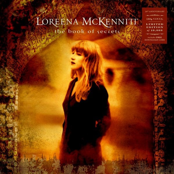 LOREENA McKENNITT - THE BOOK OF SECRETS (1997) - LP 180GR 2017 NUMBERED LTD EDT SIFIR PLAK