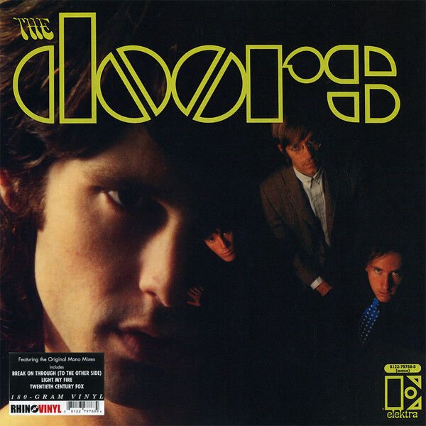 THE DOORS - THE DOORS (1967) - LP 180GR 2009 MONO EDITION REISSUE SIFIR PLAK