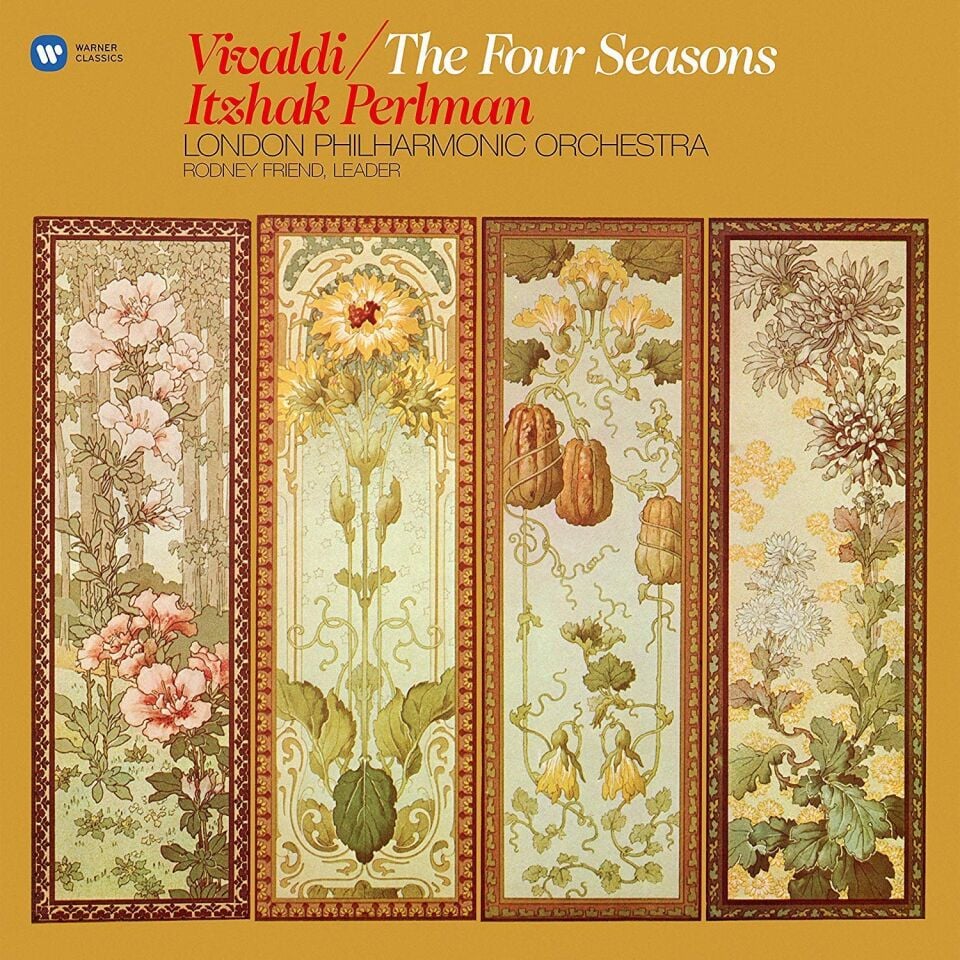 ANTONIO VIVALDI - FOUR SEASONS / ITZHAK PERLMAN (1976) - LP 180GR 2020 EDITION SIFIR PLAK