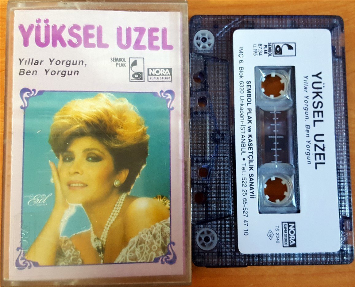 YÜKSEL UZEL - YILLAR YORGUN, BEN YORGUN / SEMBOL PLAK VE KASETÇİLİK KASET 2.EL